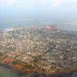 Вид на город Конакри