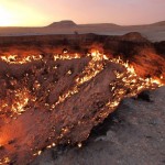 Врата ада — горящий кратер Дарвазы